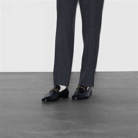 gucci shoes mens loafers|Gucci jordaan loafer men.